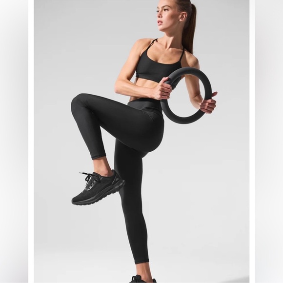 Alo 7/8 High-Waist Airlift Legging Black Size XS XSmall - Picture 3 of 16